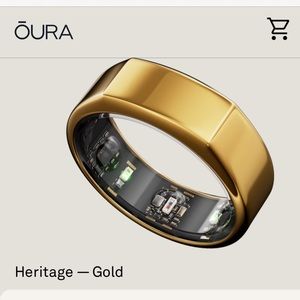 BRAND NEW Gold Oura Ring